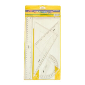 Pochette géométrique Ruler Set 4PCS