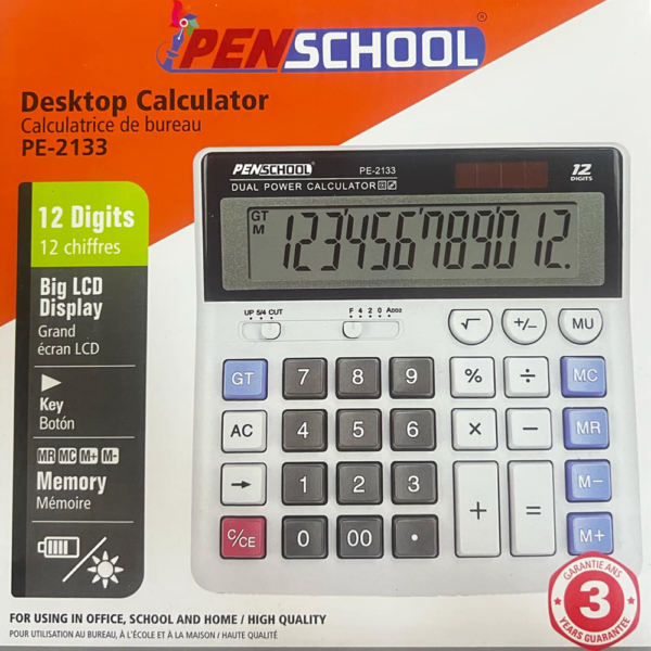 Calculatrice PenSchool - pe-2133