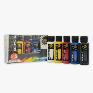 Coffret 5 Couleur acrylique 70ML- Smart