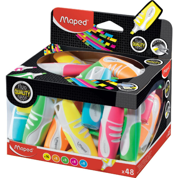 Mini marqueurs fluo - Maped