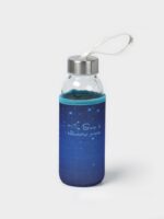 Bouteille en Verre avec Housse de Protection – 300 ml