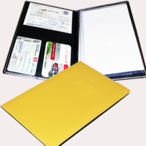 étui automobile en papier