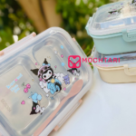 Boîte à Lunch Kuromi en Acier Inoxydable