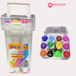 Boite de 12 marqueurs feutre