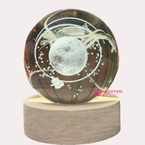 Lampe Cristal 3D Multicolore