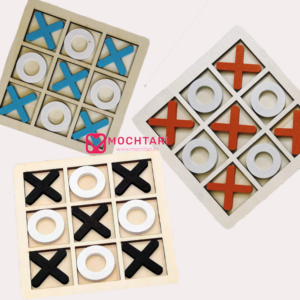 Jeu de Morpion en Bois , Jeu XO , Jeu de société