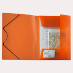 Chemise a Rabat en plastique A4-Tranbo