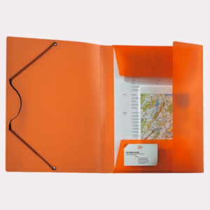 Chemise a Rabat en plastique A4-Tranbo